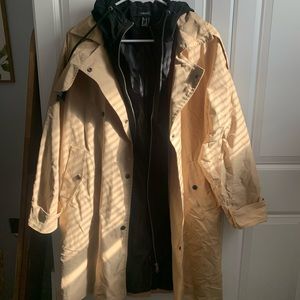 Forever 21 Trench Coat with Hood
